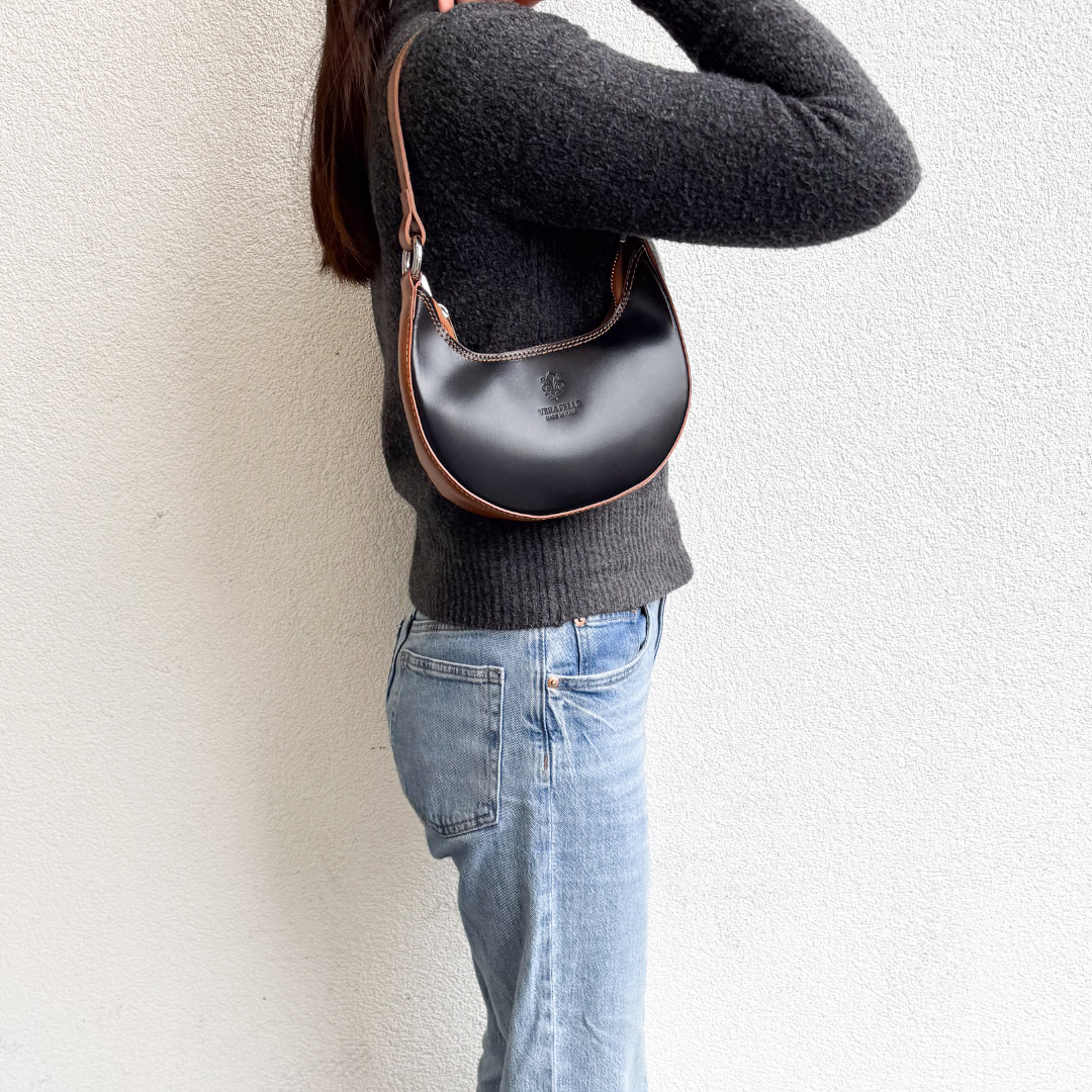 Small Shoulder Bag with Detachable Straps