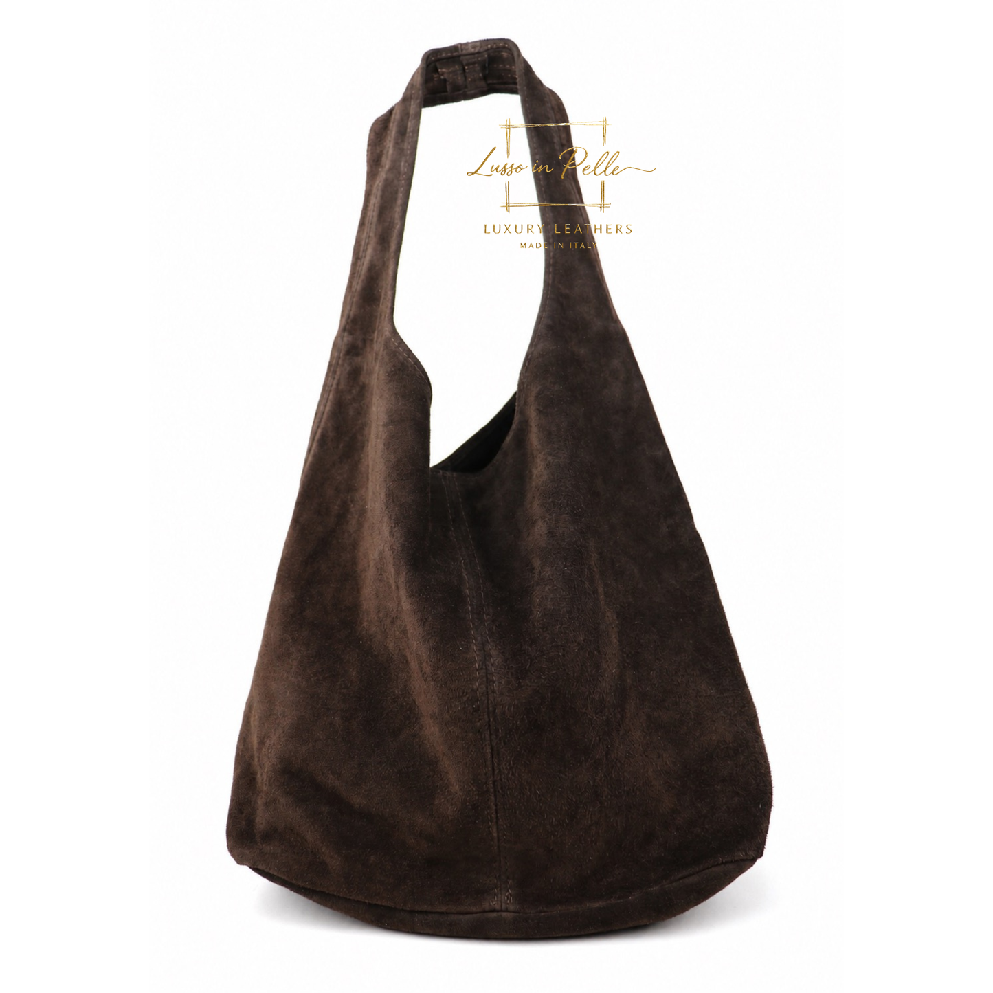 Cali Genuine Suede Hobo Slouchy Shoulder Bag