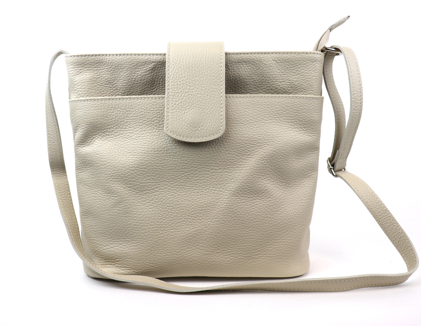 Italian Leather Shoulder/Crossbody Bag with Adjustable Straps
