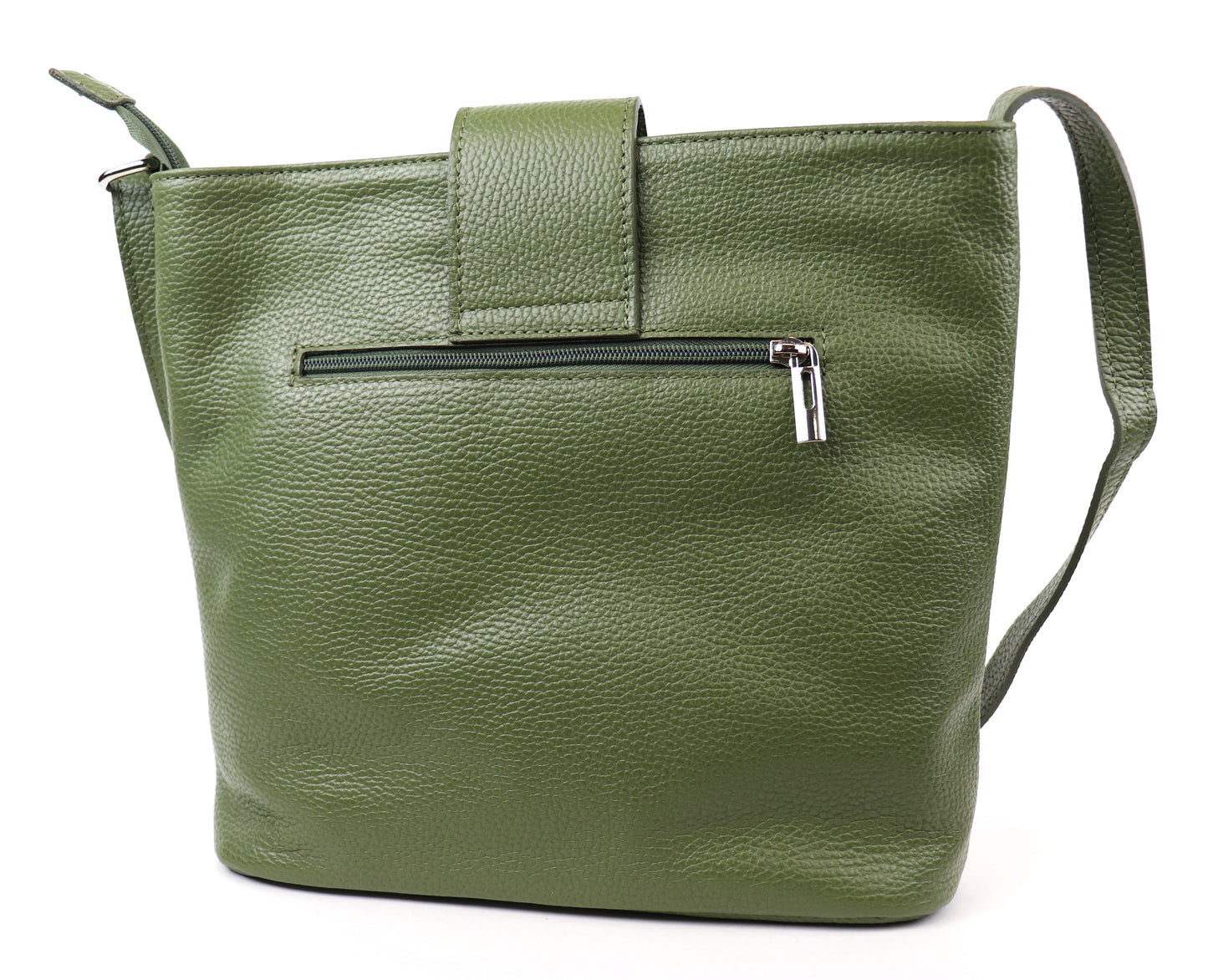 Italian Leather Shoulder/Crossbody Bag with Adjustable Straps