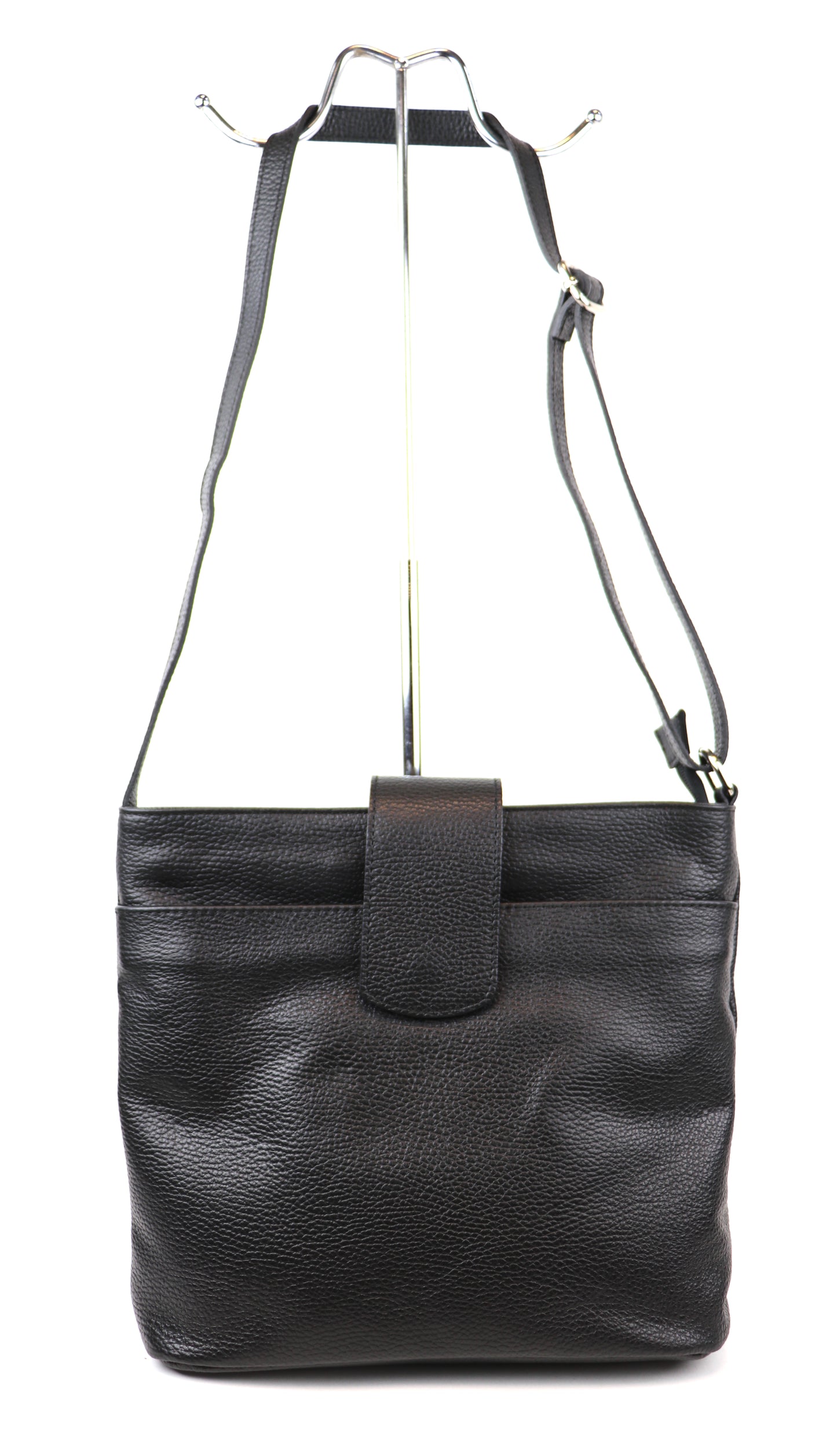 Italian Leather Shoulder/Crossbody Bag with Adjustable Straps