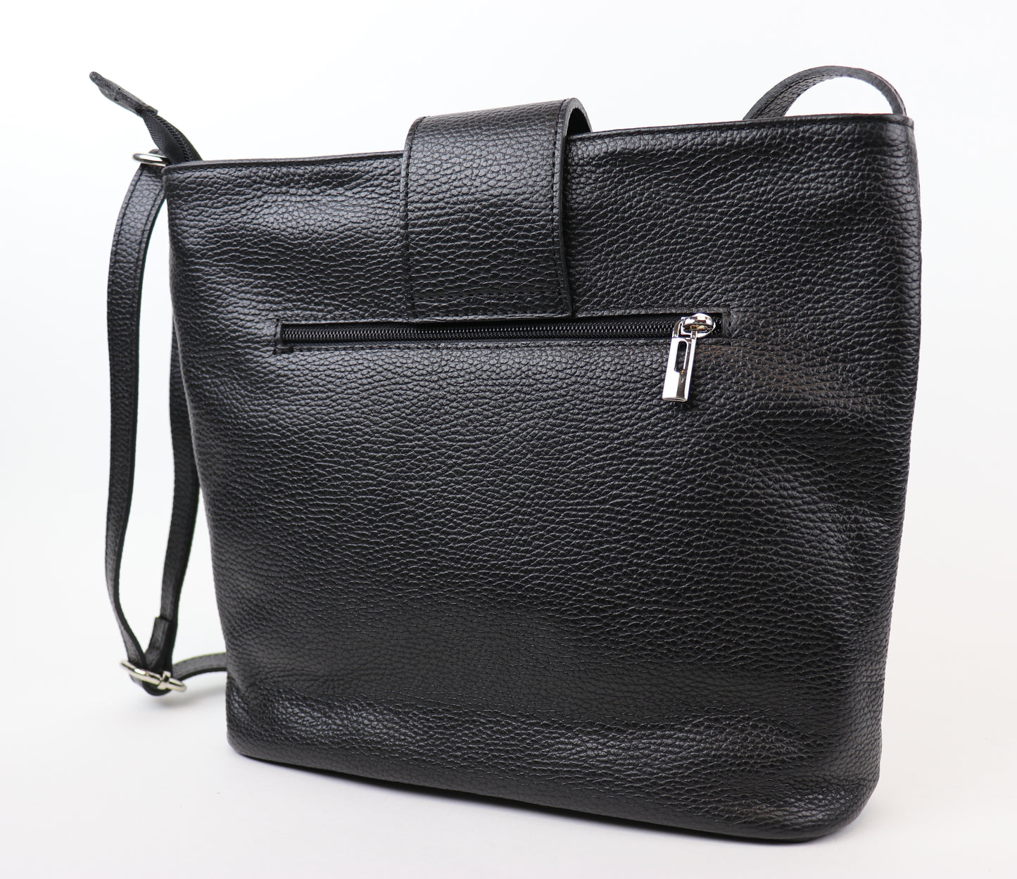Italian Leather Shoulder/Crossbody Bag with Adjustable Straps