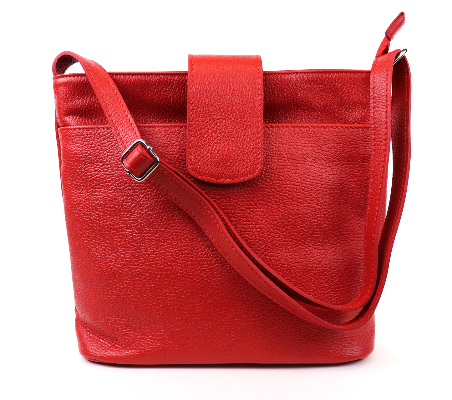 Italian Leather Shoulder/Crossbody Bag with Adjustable Straps