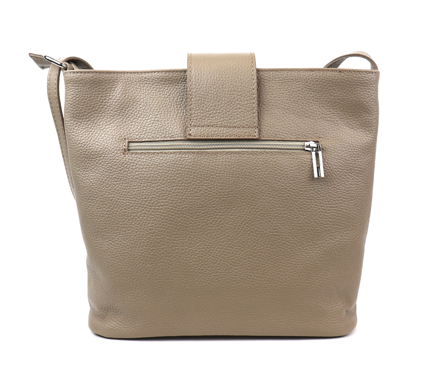 Italian Leather Shoulder/Crossbody Bag with Adjustable Straps