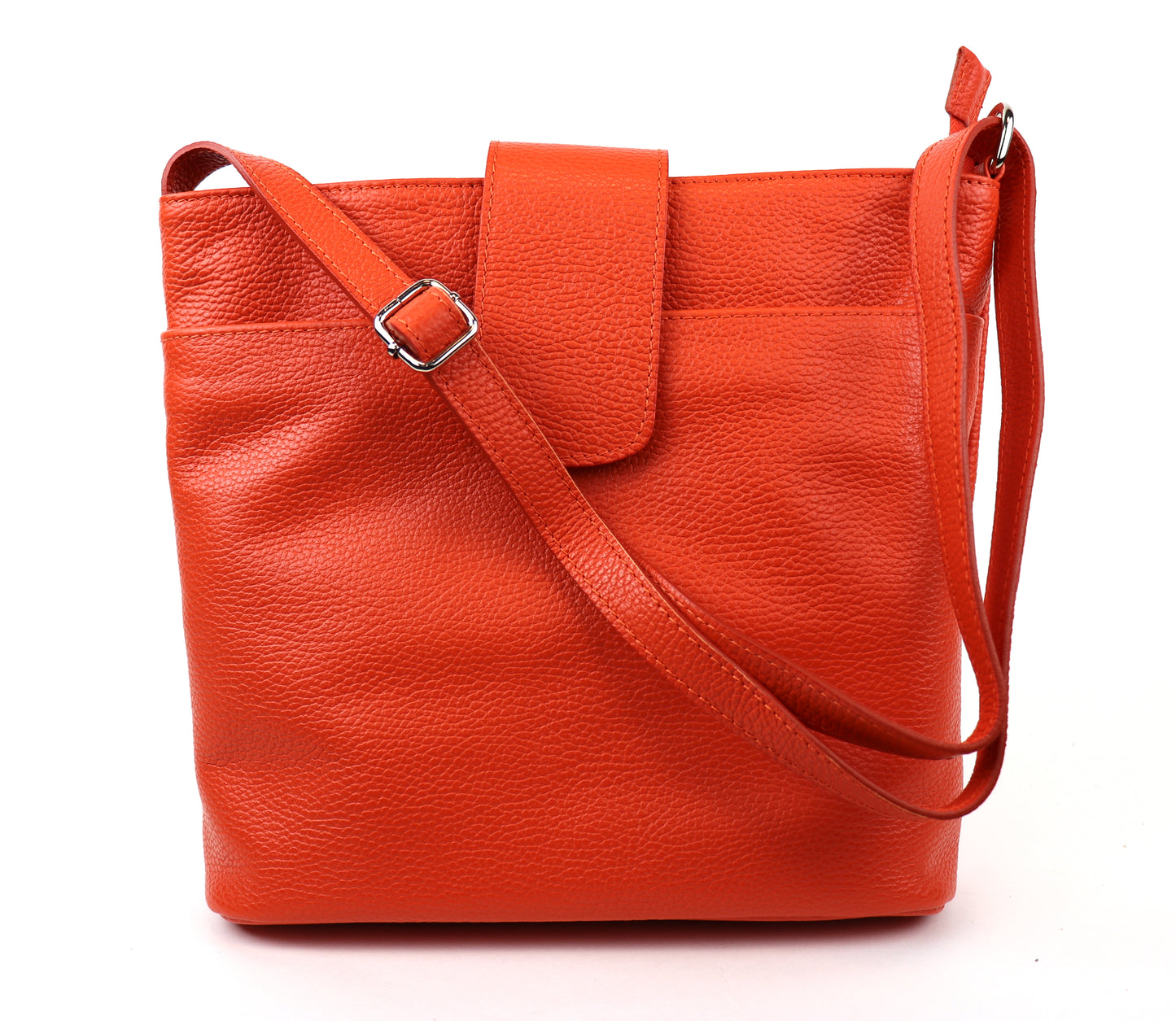 Italian Leather Shoulder/Crossbody Bag with Adjustable Straps