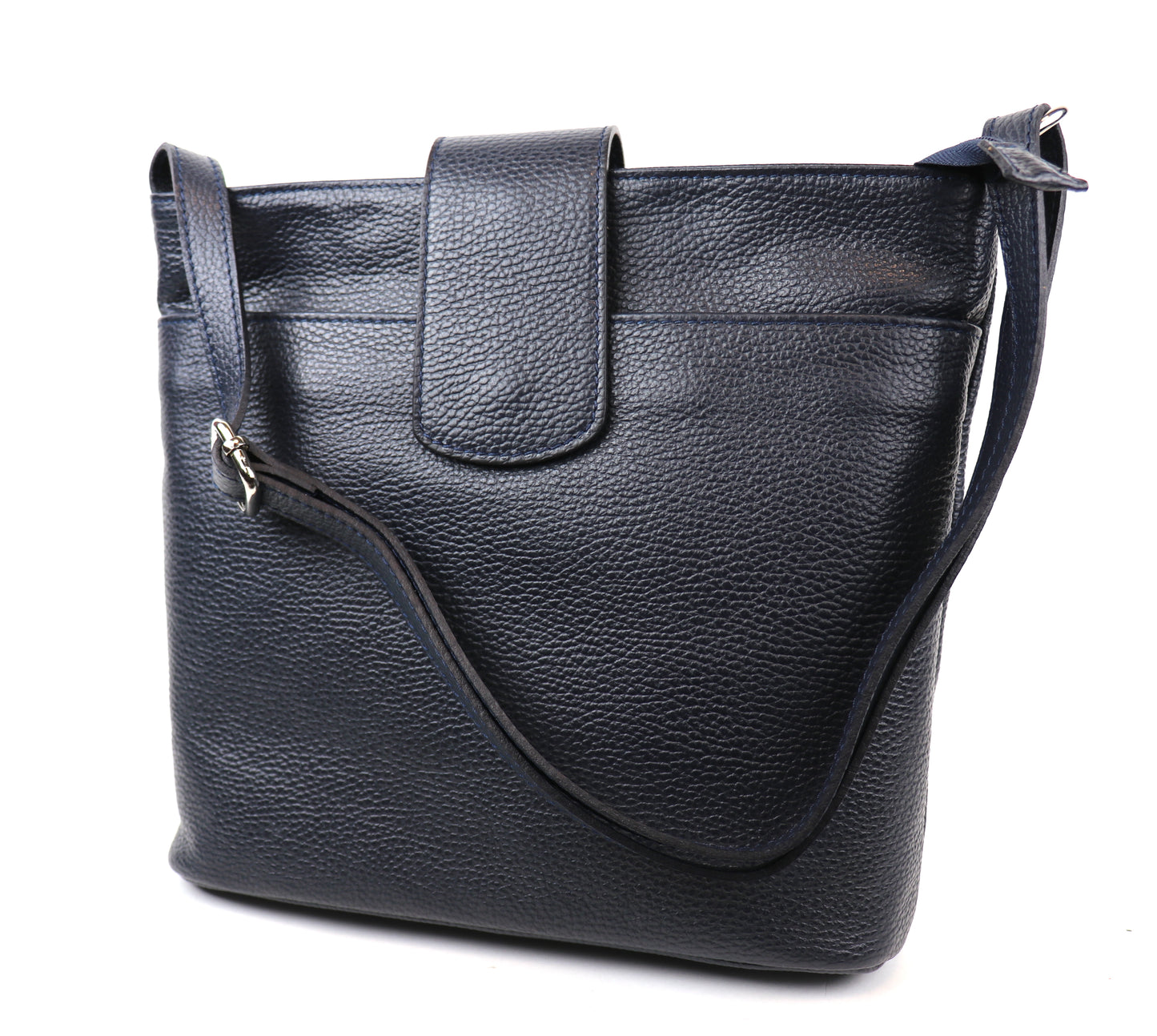 Italian Leather Shoulder/Crossbody Bag with Adjustable Straps