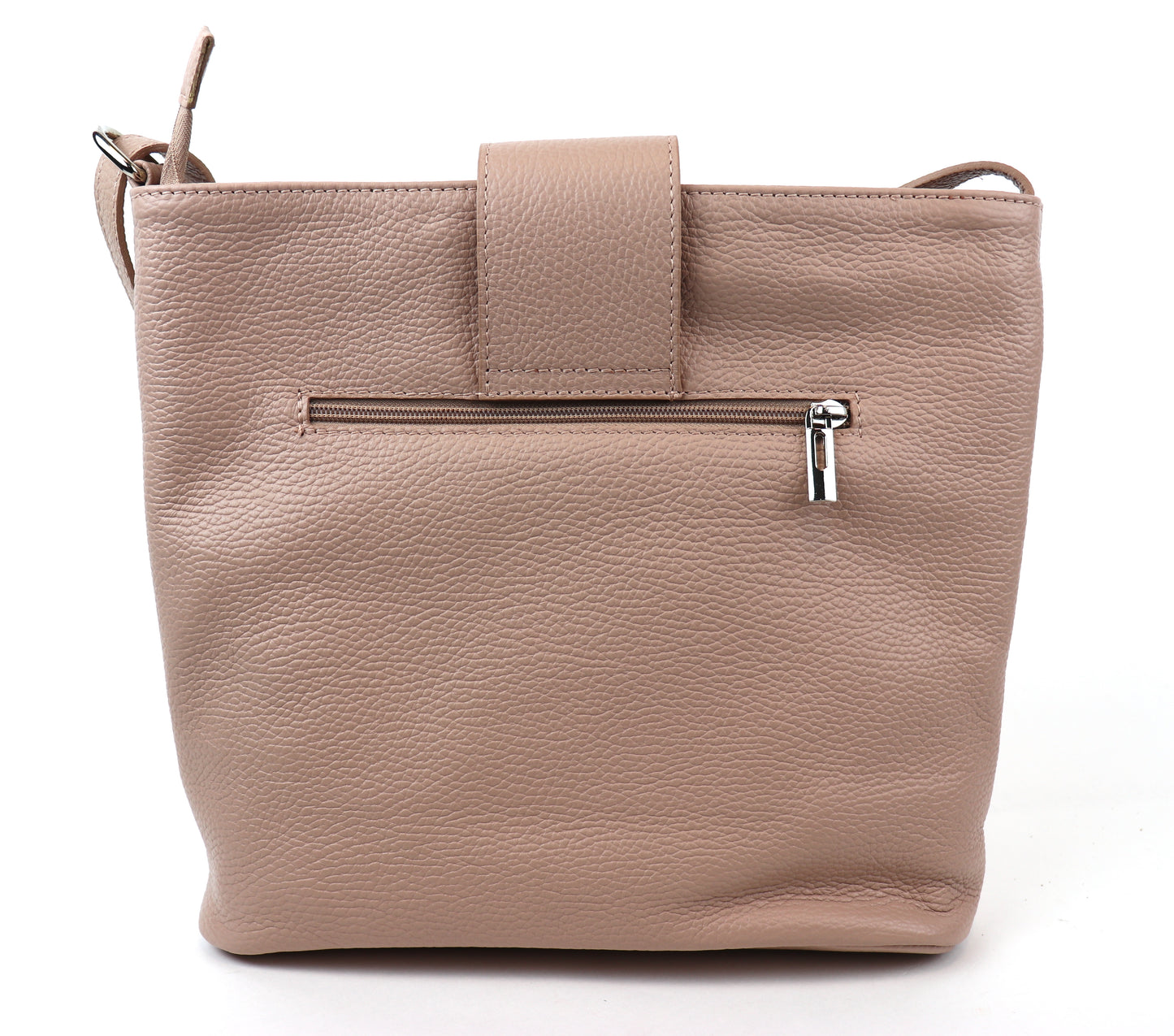 Italian Leather Shoulder/Crossbody Bag with Adjustable Straps