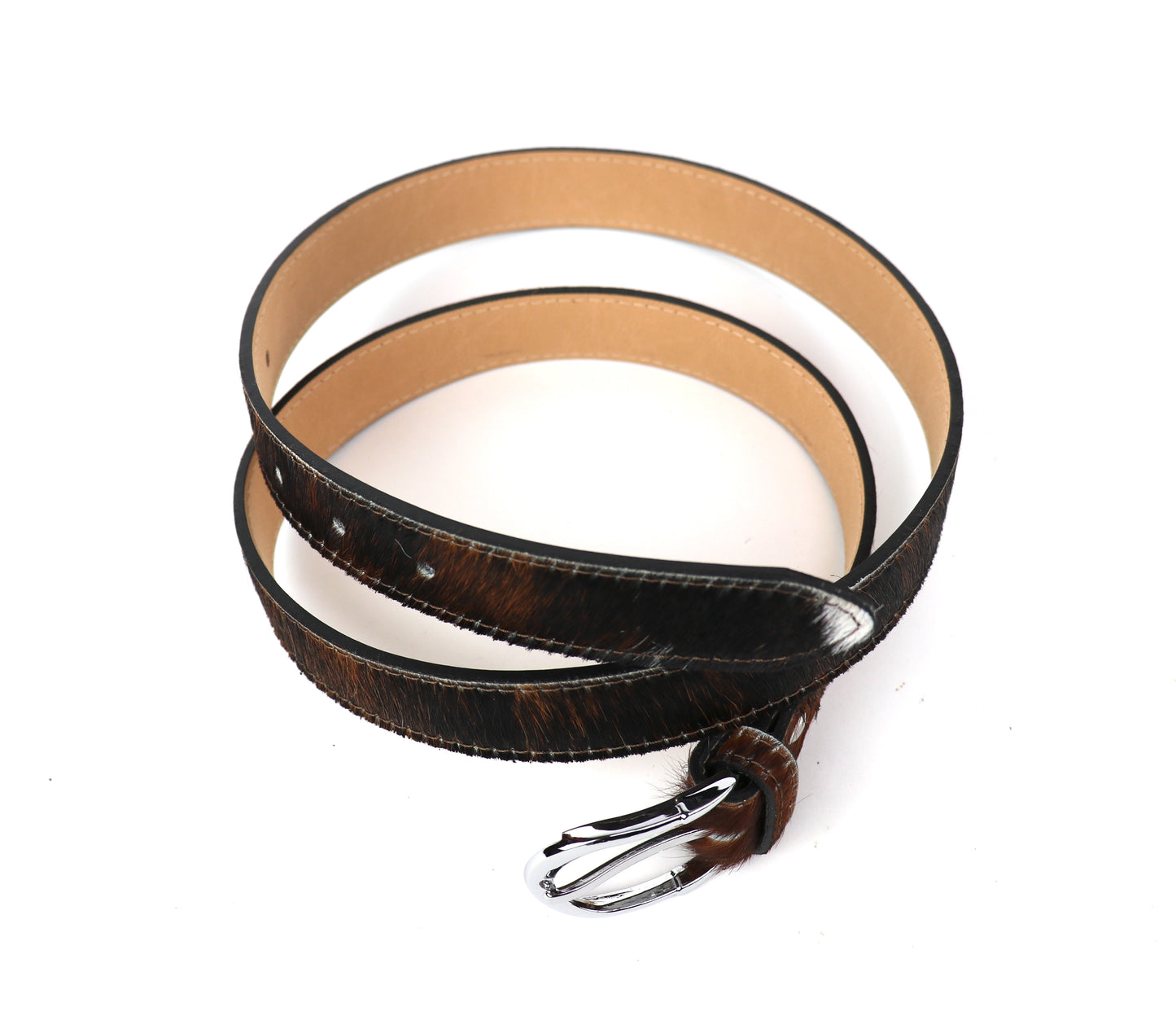 Animal Print Leather Belt – Small Leopard, Large Leopard, and Pony Prints