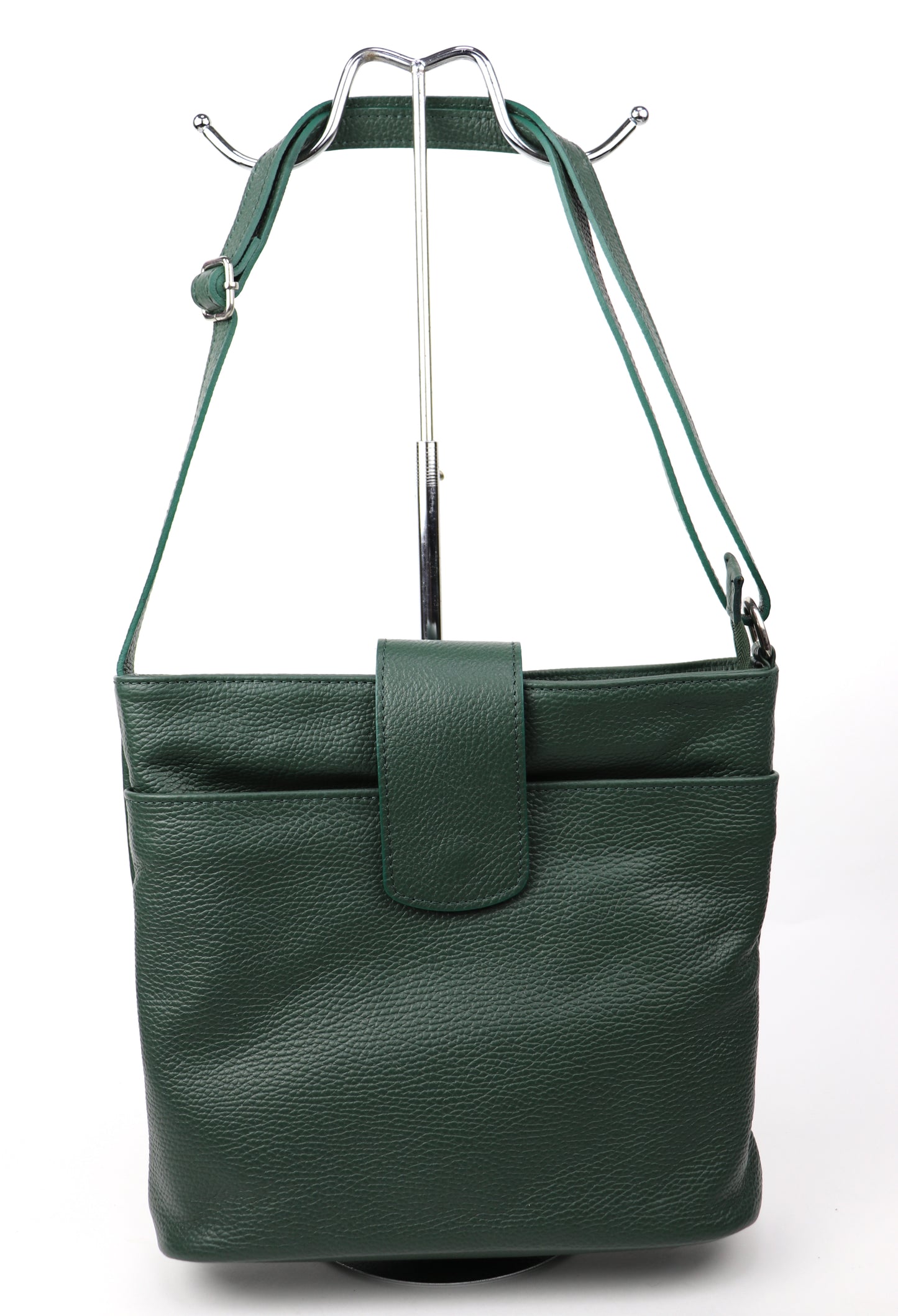 Italian Leather Shoulder/Crossbody Bag with Adjustable Straps