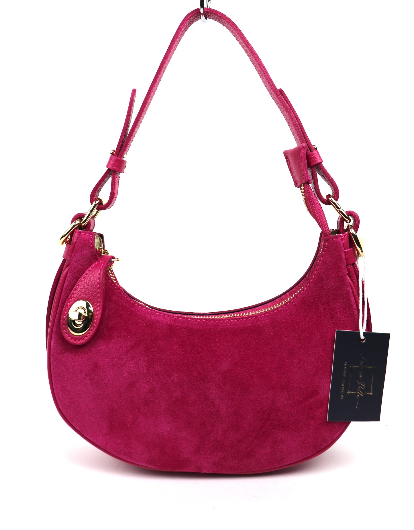 Small Half Moon Shoulder/ Crossbody Bag