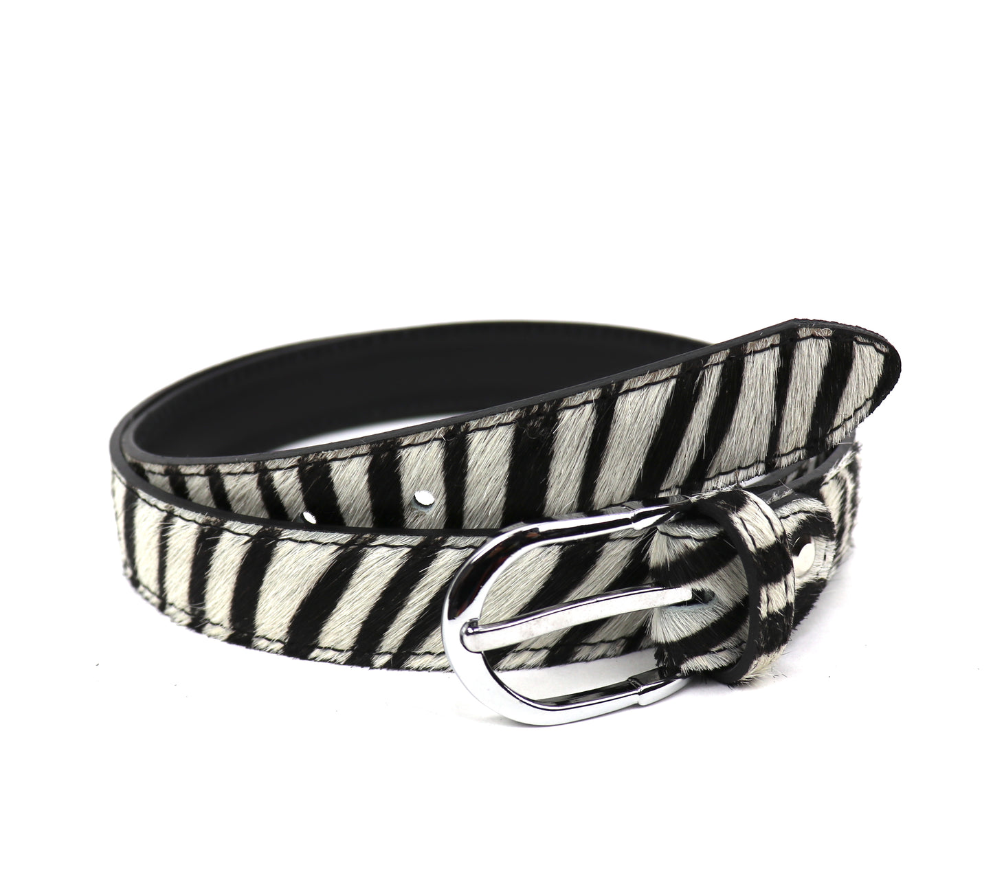 Animal Print Leather Belt – Small Leopard, Large Leopard, and Pony Prints