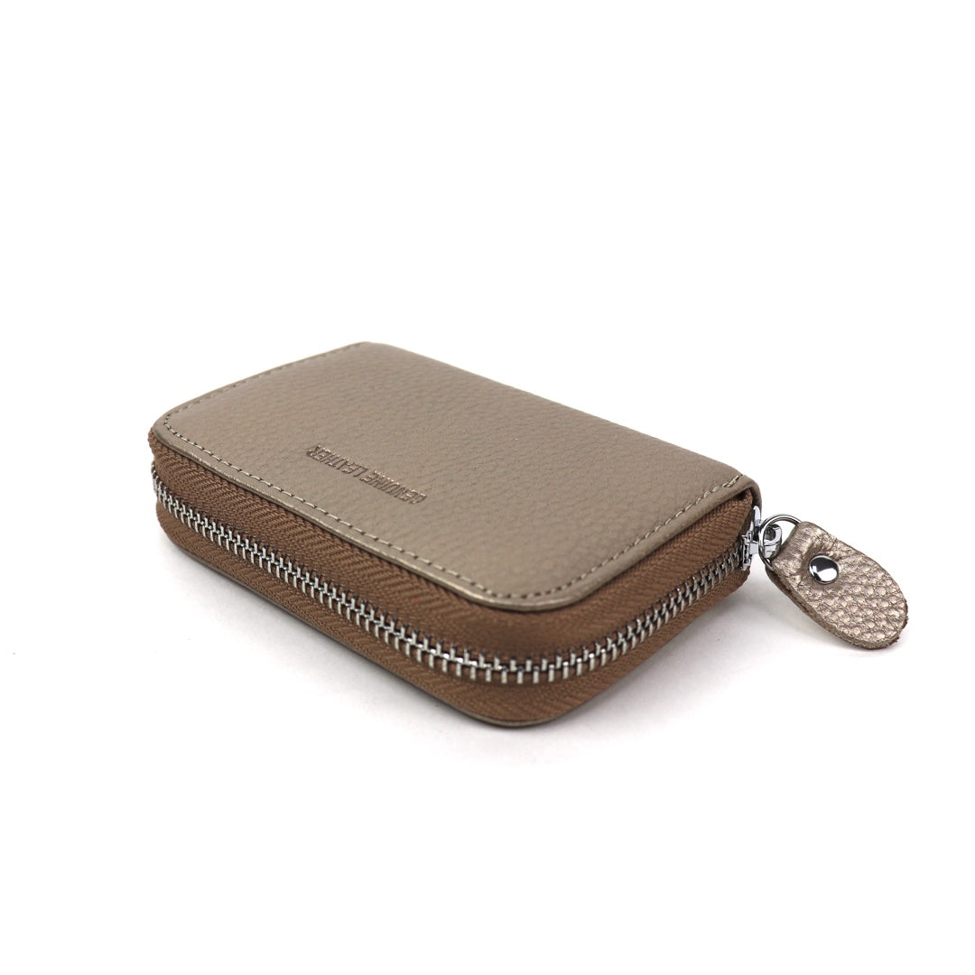 Small Leather Card Holder Wallet