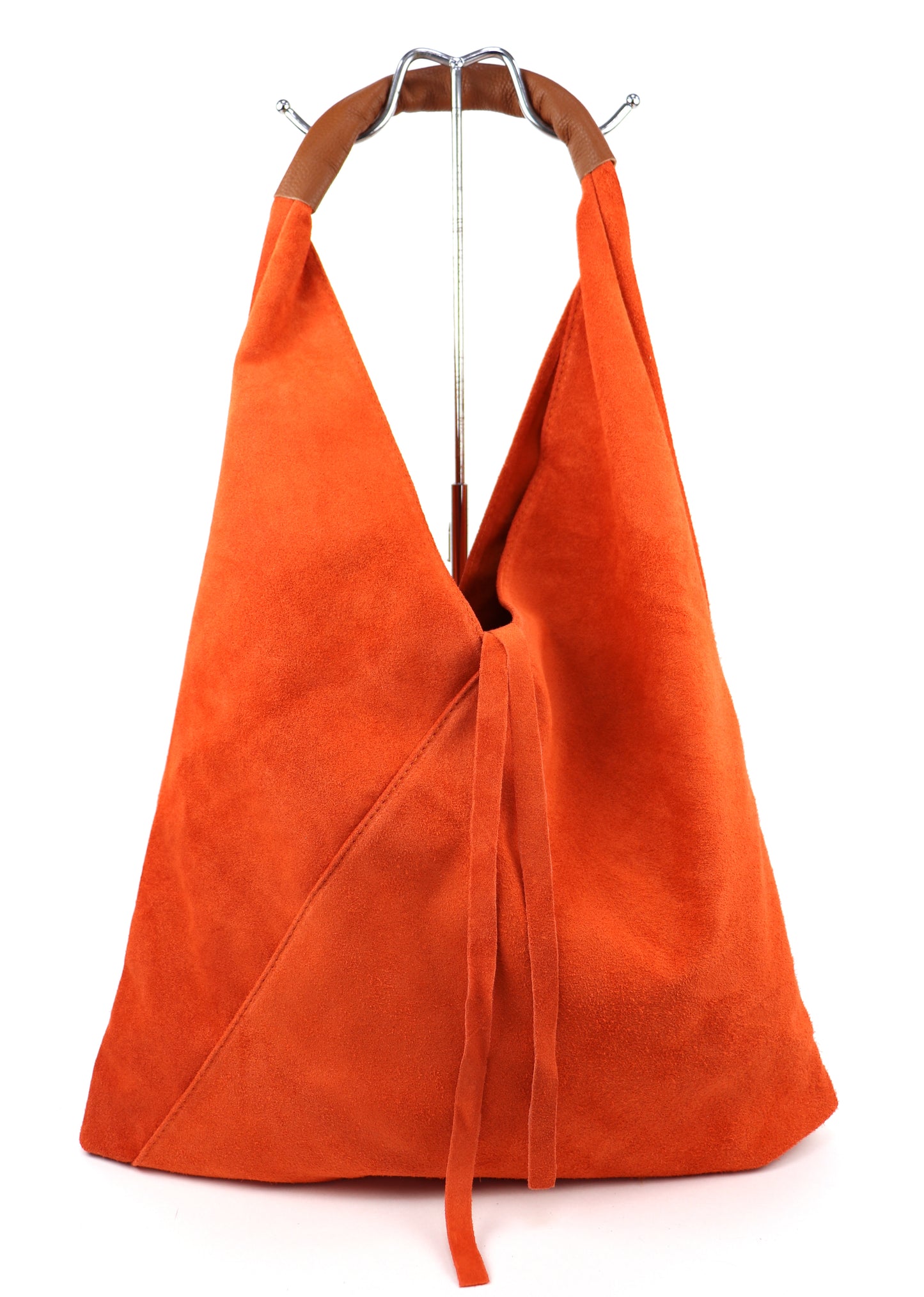 Large Genuine Italian Suede Tote Bag