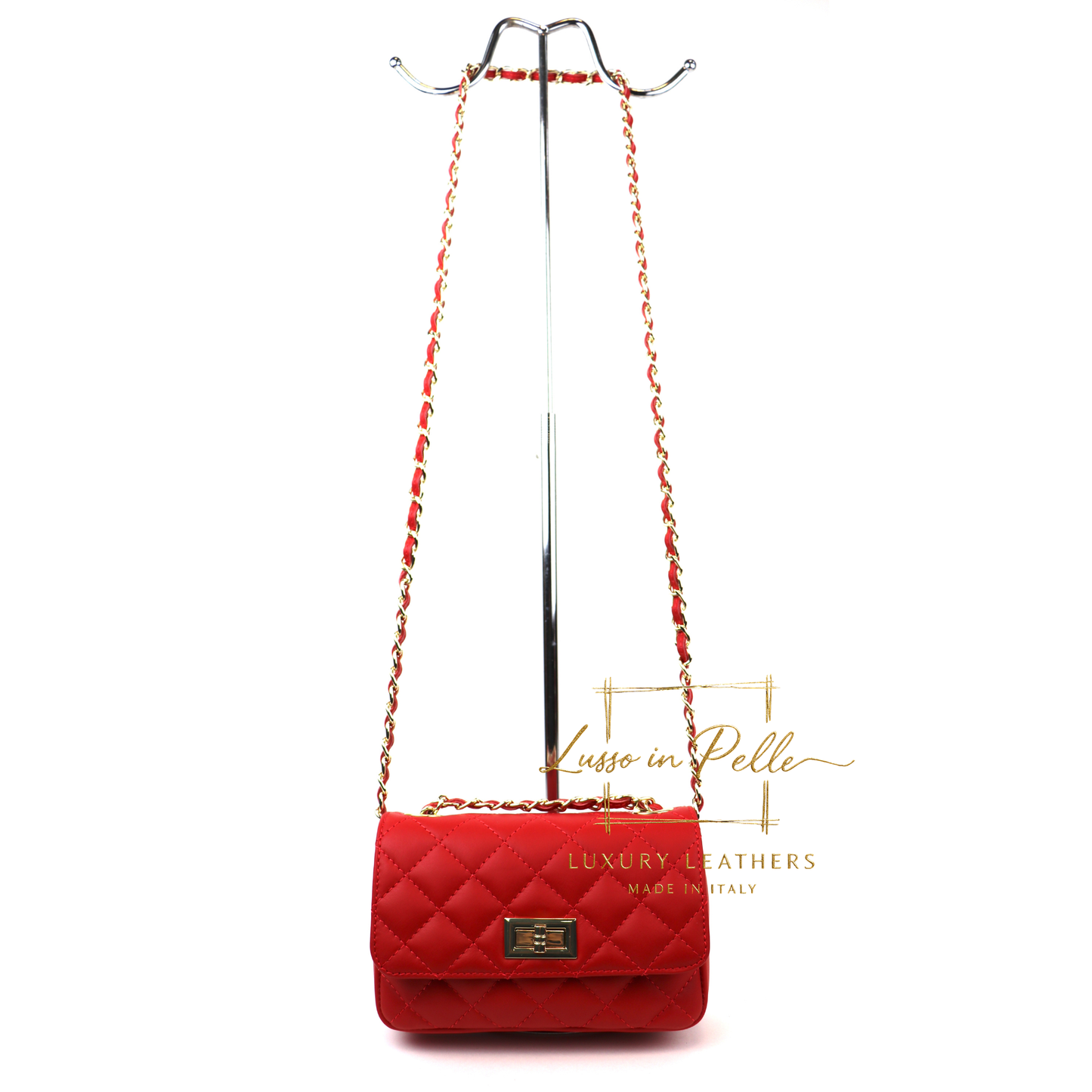 Small Quilted Italian Leather Handbag (Copy)