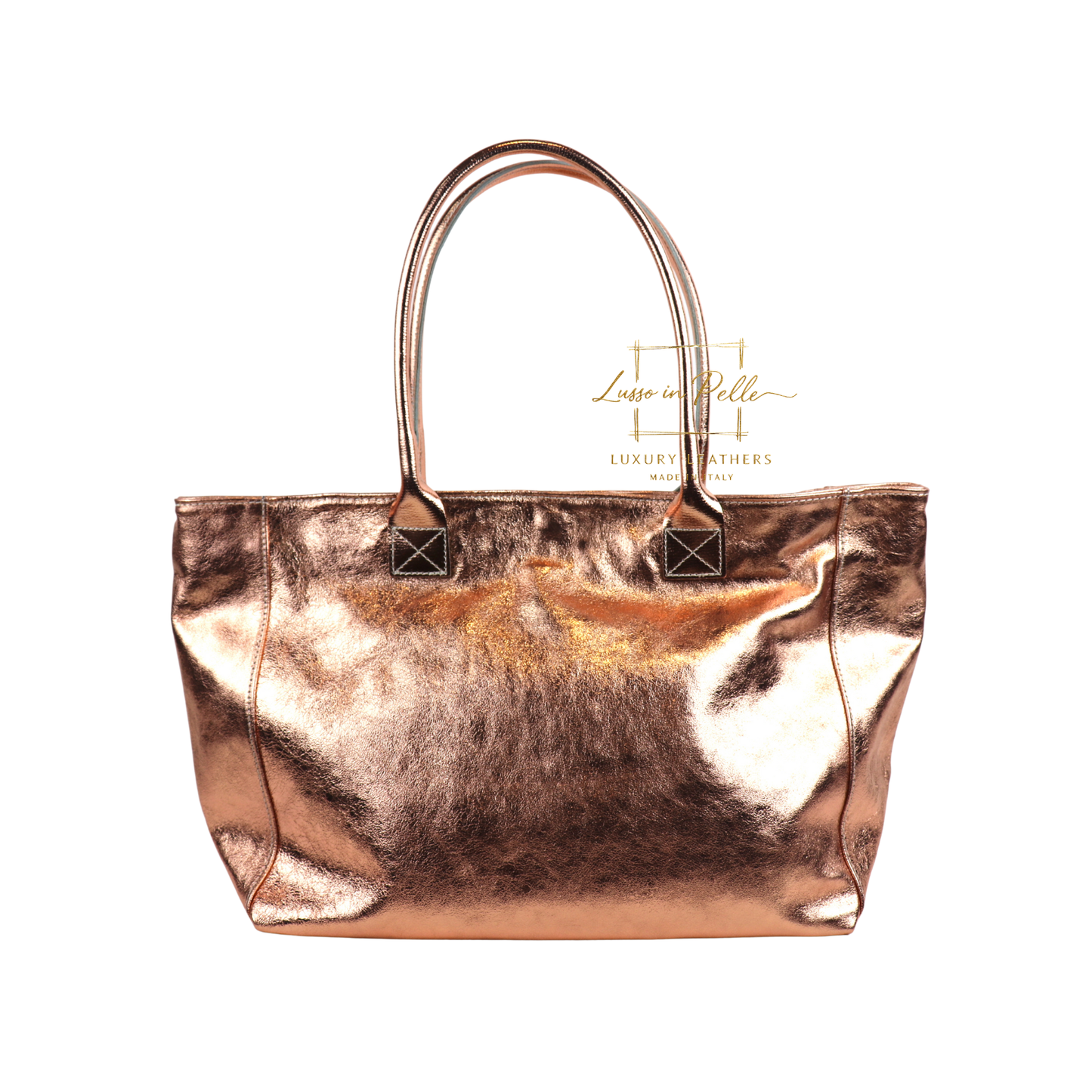 Suede Snake Print Two Style Large Shopper Bag