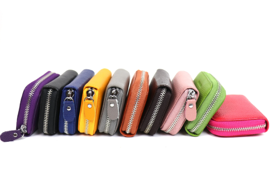 Small Leather Card Holder Wallet