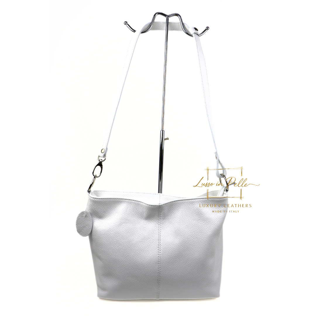 Luna Italian Leather Shoulder & Crossbody Bag