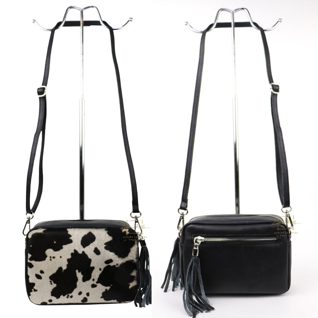 Genuine Leather Bag From Lussoinpelle made in Italy - Durable Bag - Cow Bag