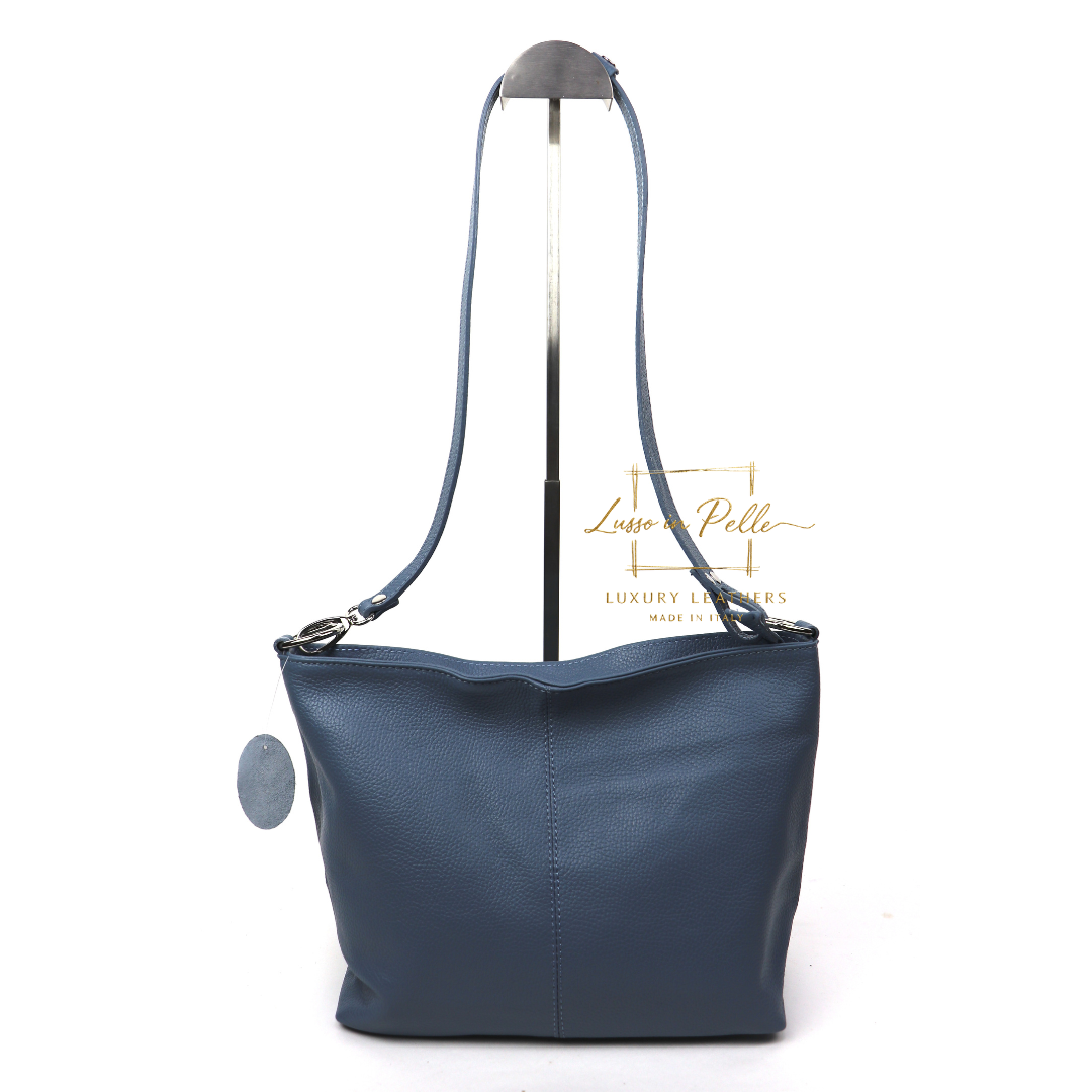 Luna Italian Leather Shoulder & Crossbody Bag