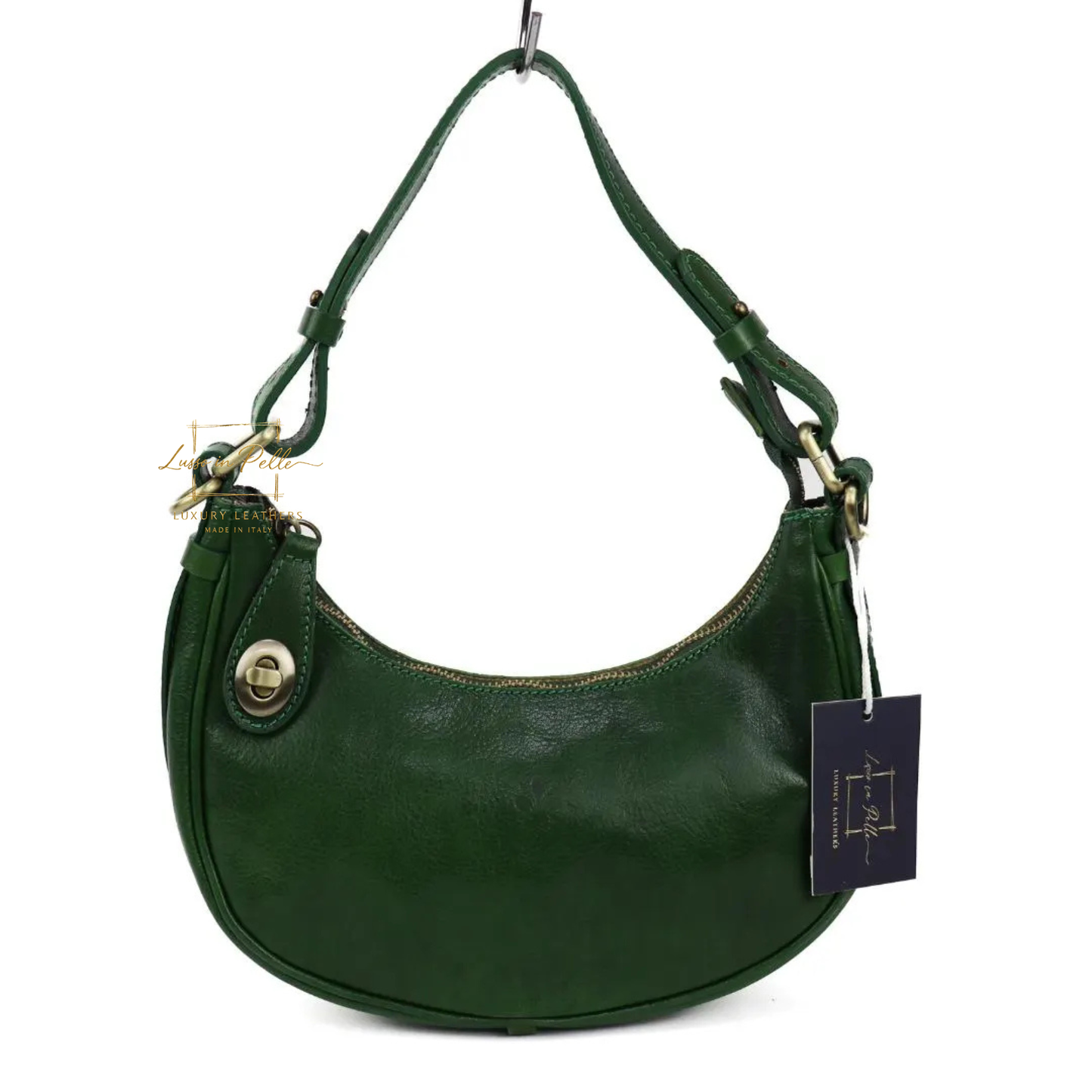 Florence Leather Shoulder/Crossbody Bag with Detachable and Adjustable Straps