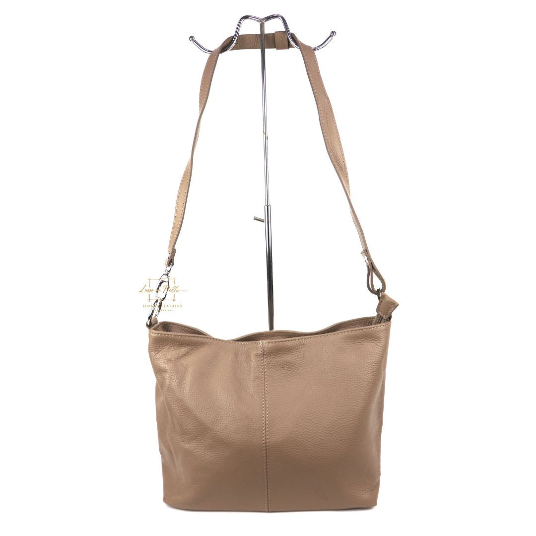 Italian Leather Shoulder/Crossbody Bag
