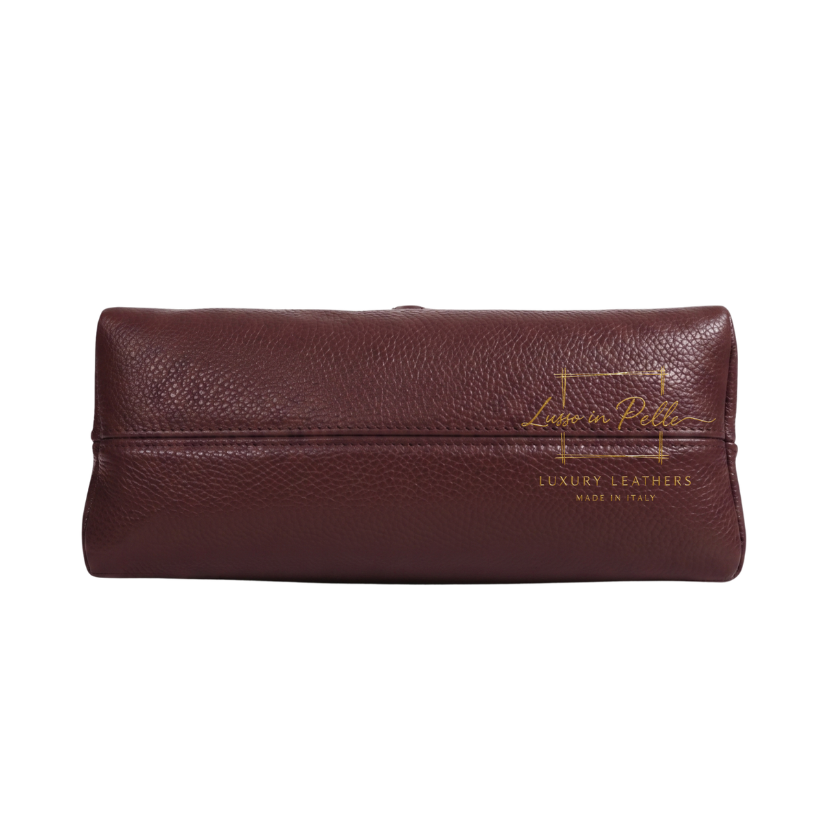 Genuine Suede & Leather Shoulder Bag with Croc Embossed Detail