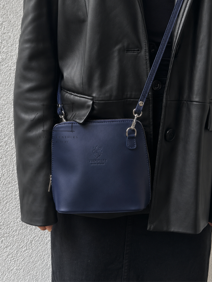 Ella Small Leather Crossbody Bag - Elegant Women's Handbag