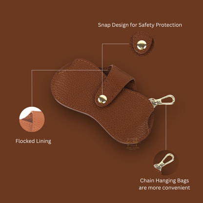 Handmade Genuine Leather Glasses Case