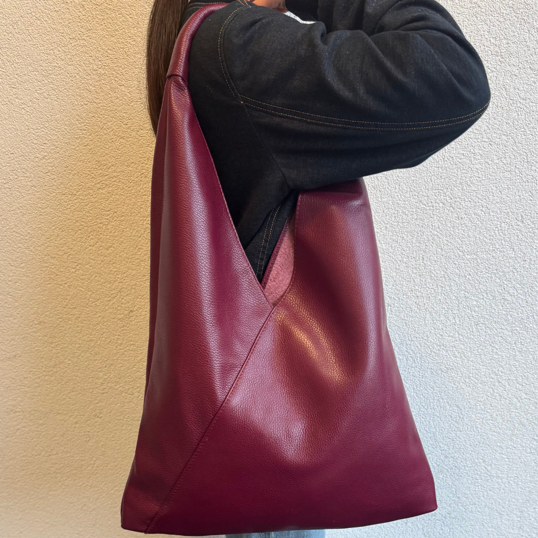 Genuine Leather Hobo Bag Everyday Practical Leather Tote Bag