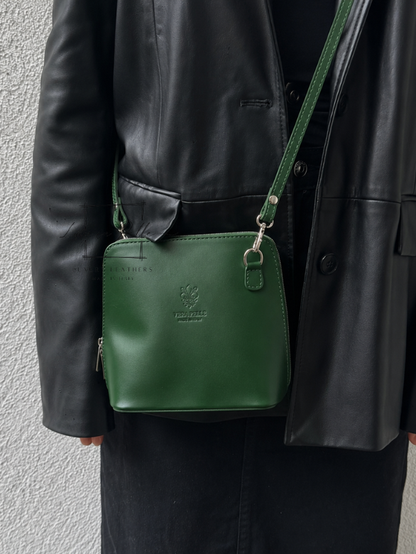 Ella Small Leather Crossbody Bag - Elegant Women's Handbag