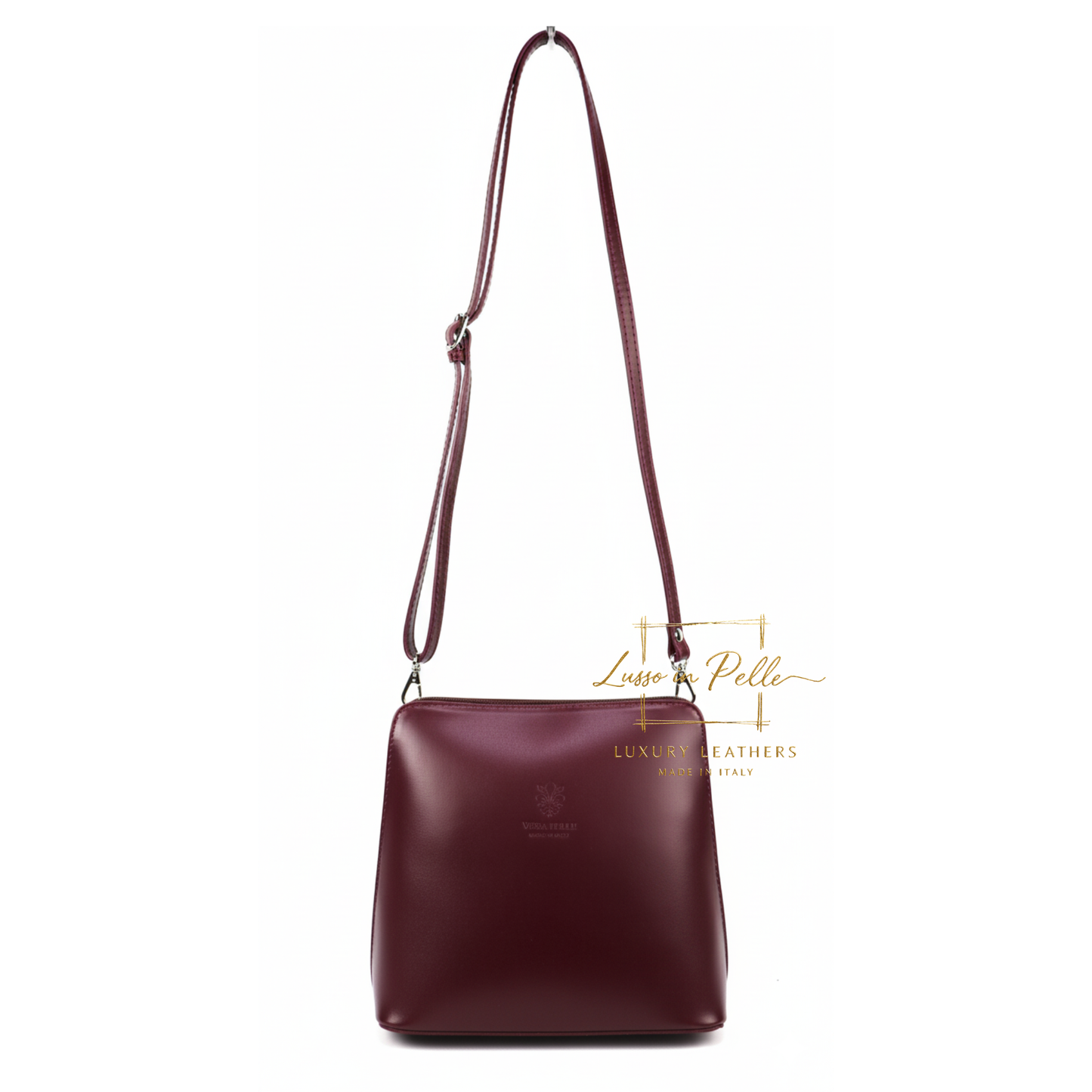Ella Medium Leather Handbag with Detachable/Adjustable Straps