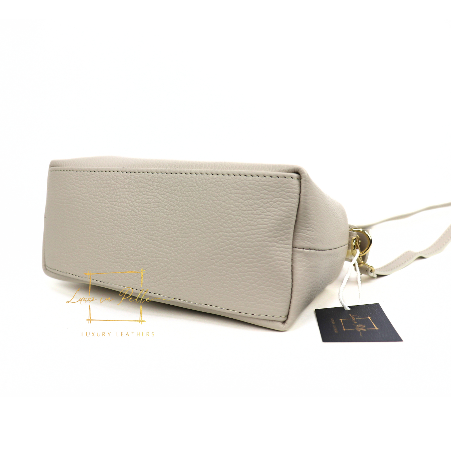 Top Handle Crossbody Leather Bad with Adjustable Detachable Straps