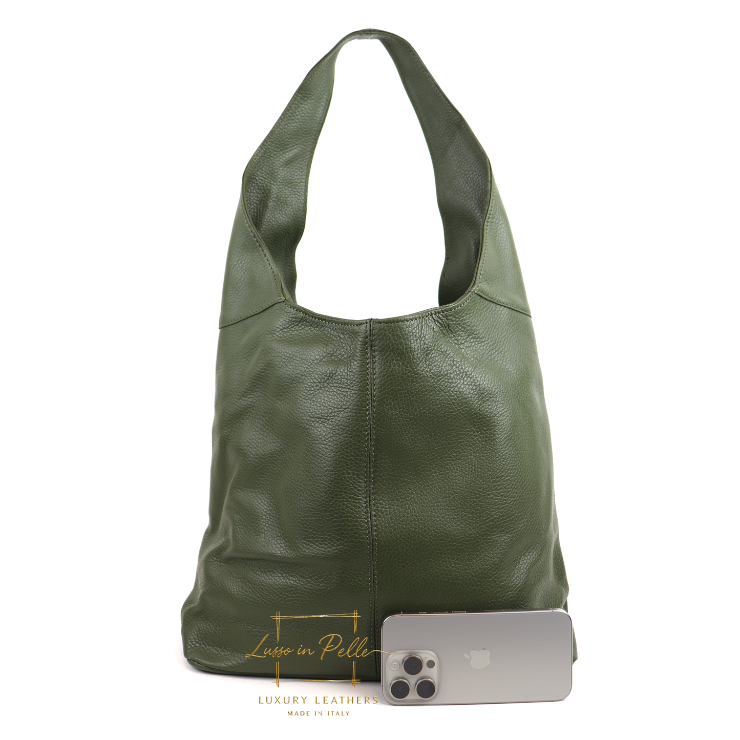 Cali Genuine Leather Hobo Bag Everyday Practical Leather Tote Bag