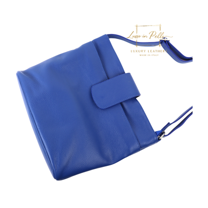 Italian Leather Shoulder/Crossbody Bag with Adjustable Straps