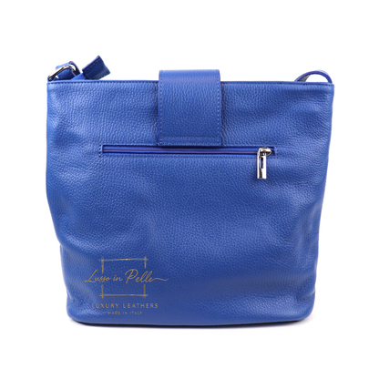 Italian Leather Shoulder/Crossbody Bag with Adjustable Straps