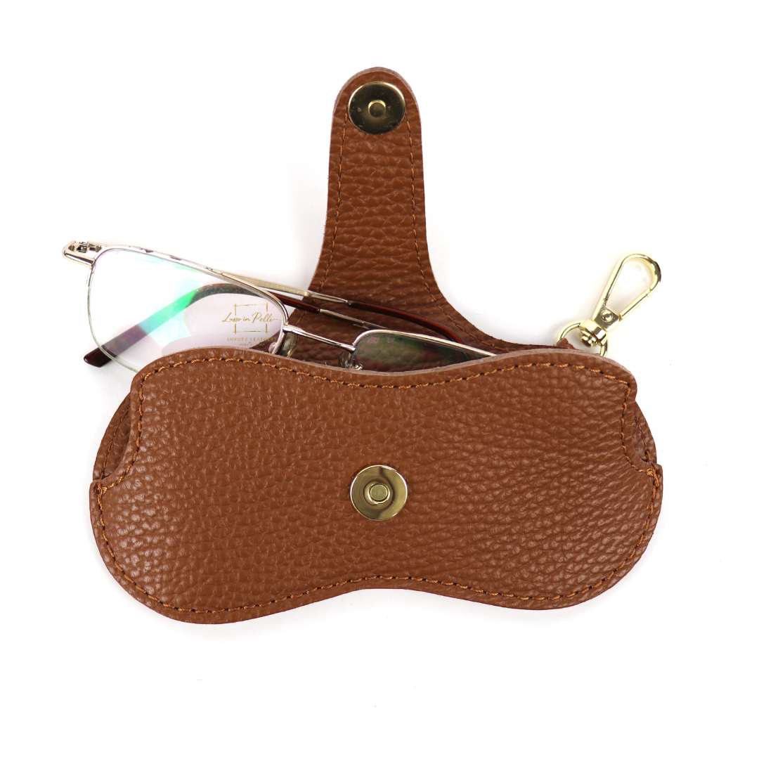 Handmade Genuine Leather Glasses Case