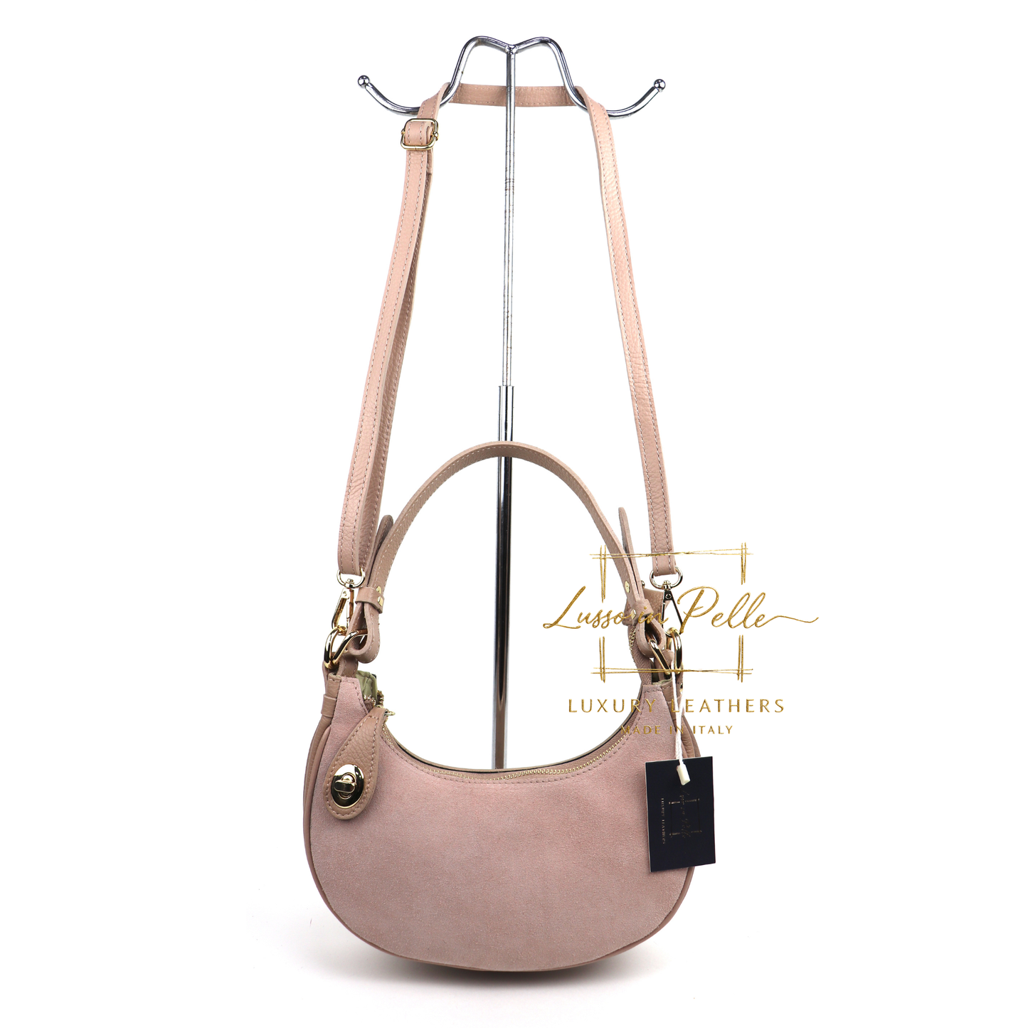 Small Half Moon Shoulder/ Crossbody Bag