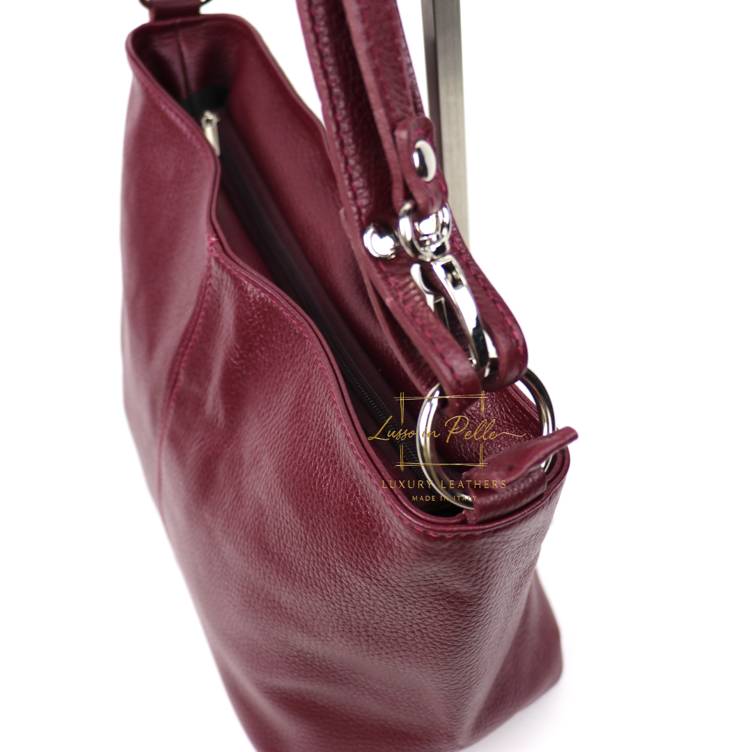 Luna Italian Leather Shoulder & Crossbody Bag