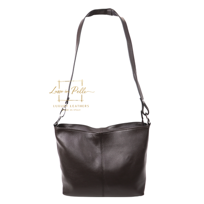 Luna Italian Leather Shoulder & Crossbody Bag