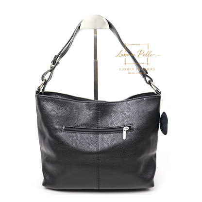 Luna Italian Leather Shoulder & Crossbody Bag