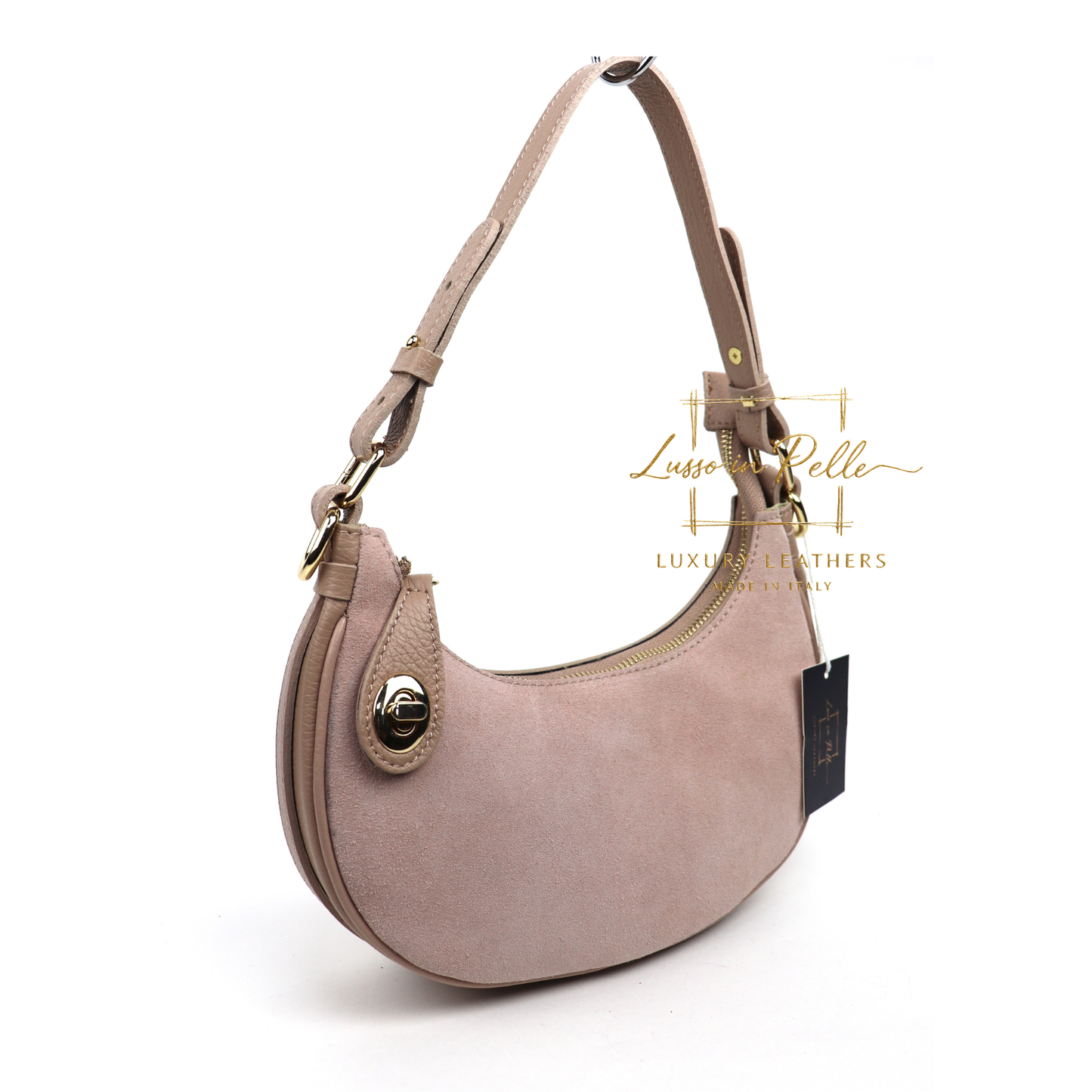 Small Half Moon Shoulder/ Crossbody Bag