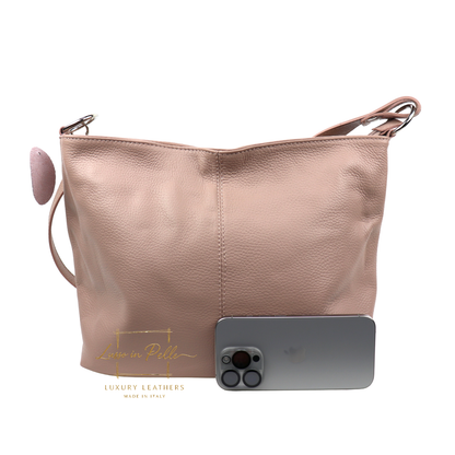 Luna Italian Leather Shoulder & Crossbody Bag