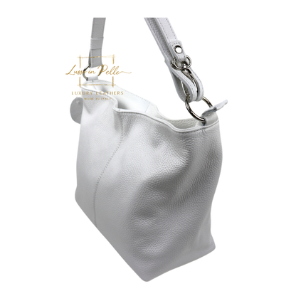 Luna Italian Leather Shoulder & Crossbody Bag