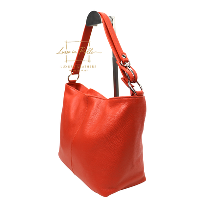 Luna Italian Leather Shoulder & Crossbody Bag