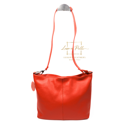 Luna Italian Leather Shoulder & Crossbody Bag
