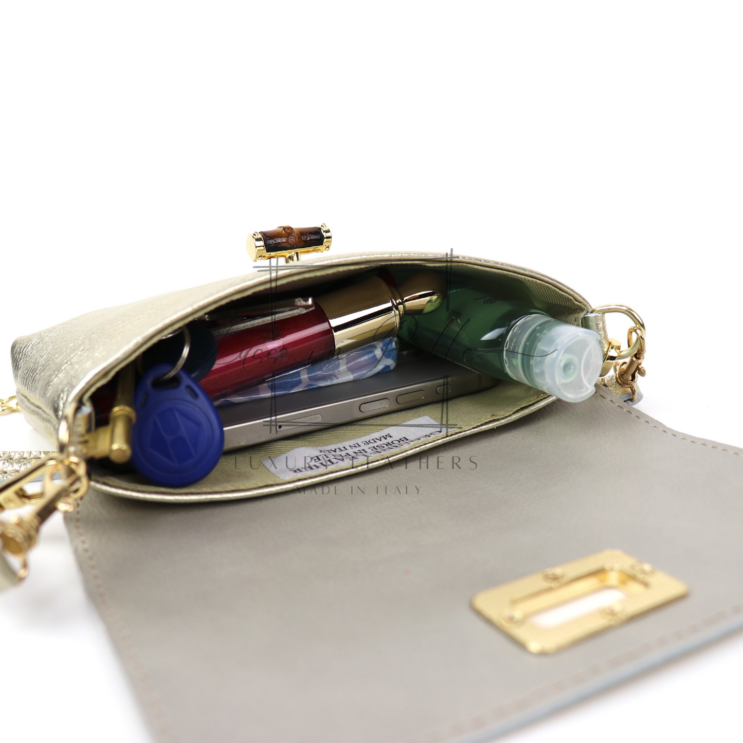 Small Suede Timeless Chic Italian Suede Clutch/Shoulder/Crossbody Bag