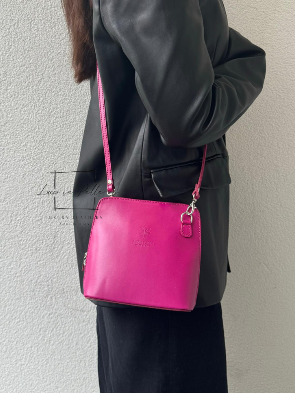 Ella Small Leather Crossbody Bag - Elegant Women's Handbag