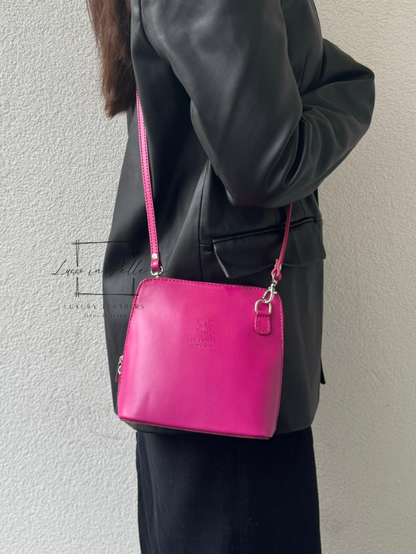 Ella Small Leather Crossbody Bag - Elegant Women's Handbag