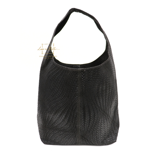Aurora Quilted Suede Hobo Bag