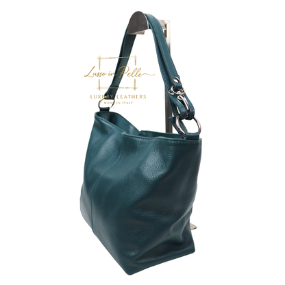 Luna Italian Leather Shoulder & Crossbody Bag